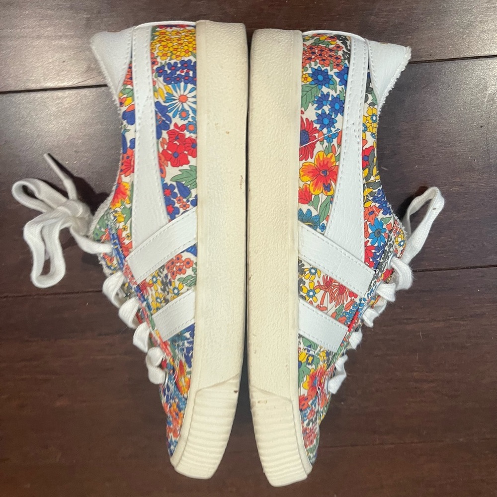 guc Gola mark cox sneakers for j crew in Floral liberty margaret annie print 6 - Picture 4 of 9